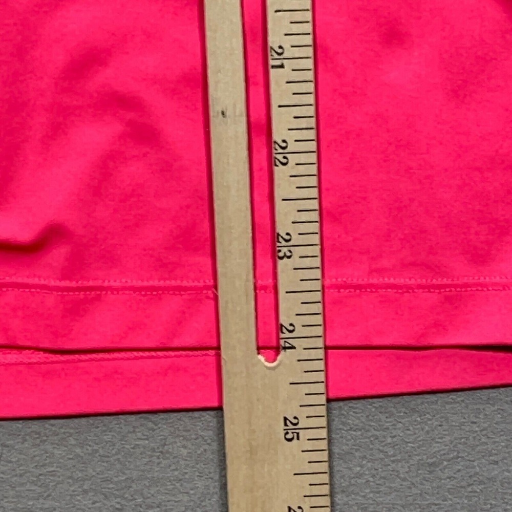 Pink Victoria Secret Pullover Women Medium Quarter Zip Neon Pink Athleisure Y2K - Picture 4 of 9